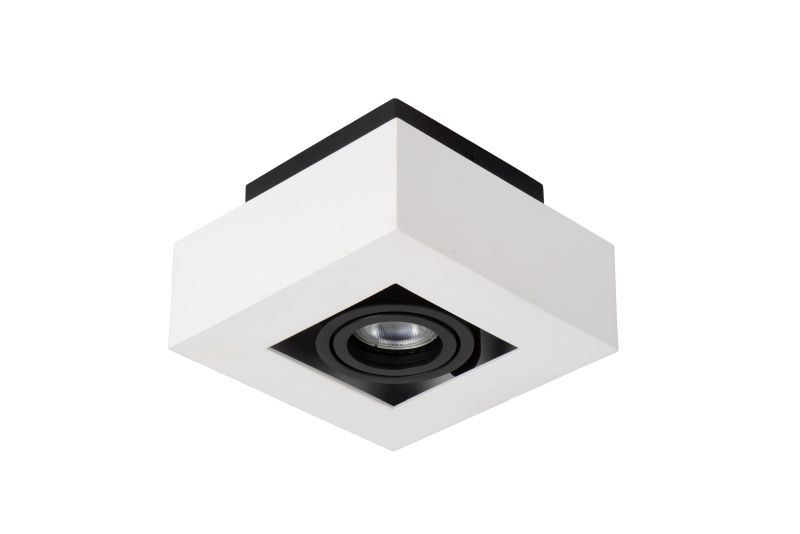 Lucide XIRAX - Stropné bodové svietidlo - LED Dim to warm - GU10 - 1x5W 2200K/3000K - White
